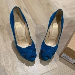 Christian   Louboutin Aborina 150 Veau Velours (35.5/6.5)